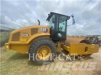 CAT CS74B CAB Compactoare monocilindrice
