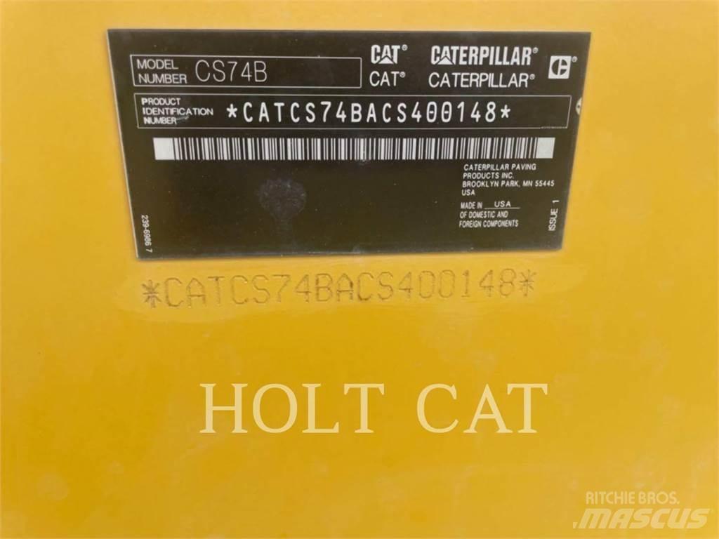 CAT CS74B CAB Compactoare monocilindrice