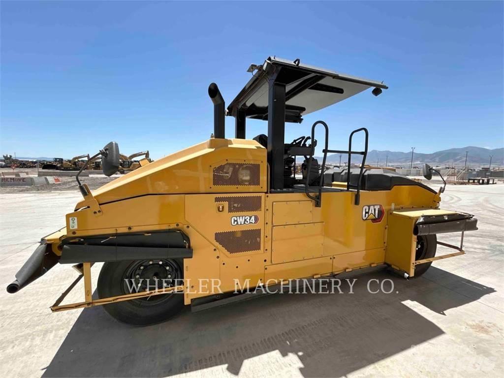 CAT CW34 Cilindri compactori cu roti