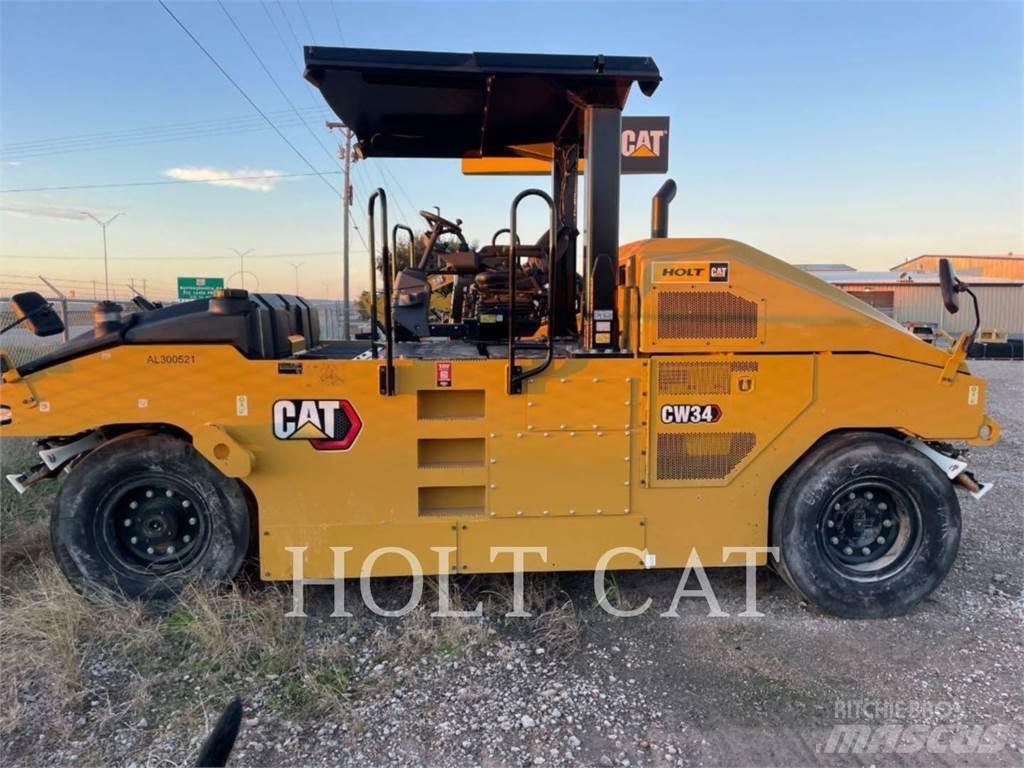 CAT CW34 Compactoare monocilindrice