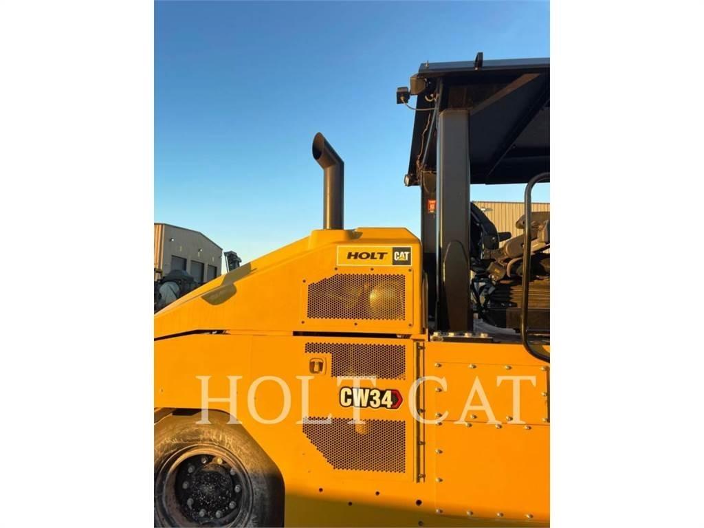 CAT CW34 Compactoare monocilindrice