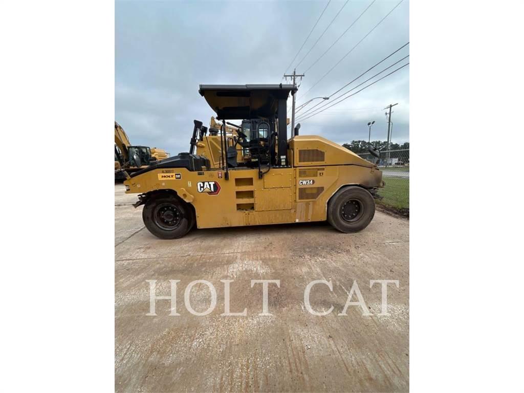 CAT CW34 Compactoare monocilindrice