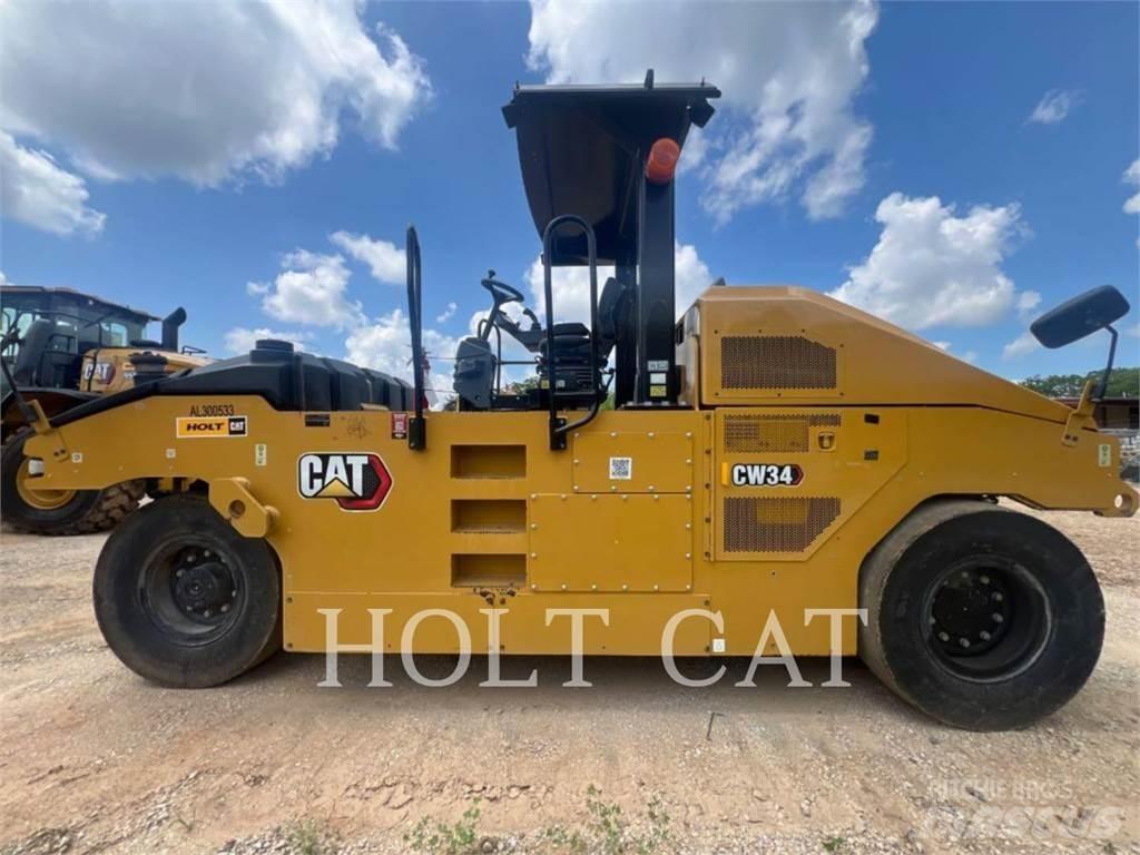 CAT CW34 Compactoare monocilindrice