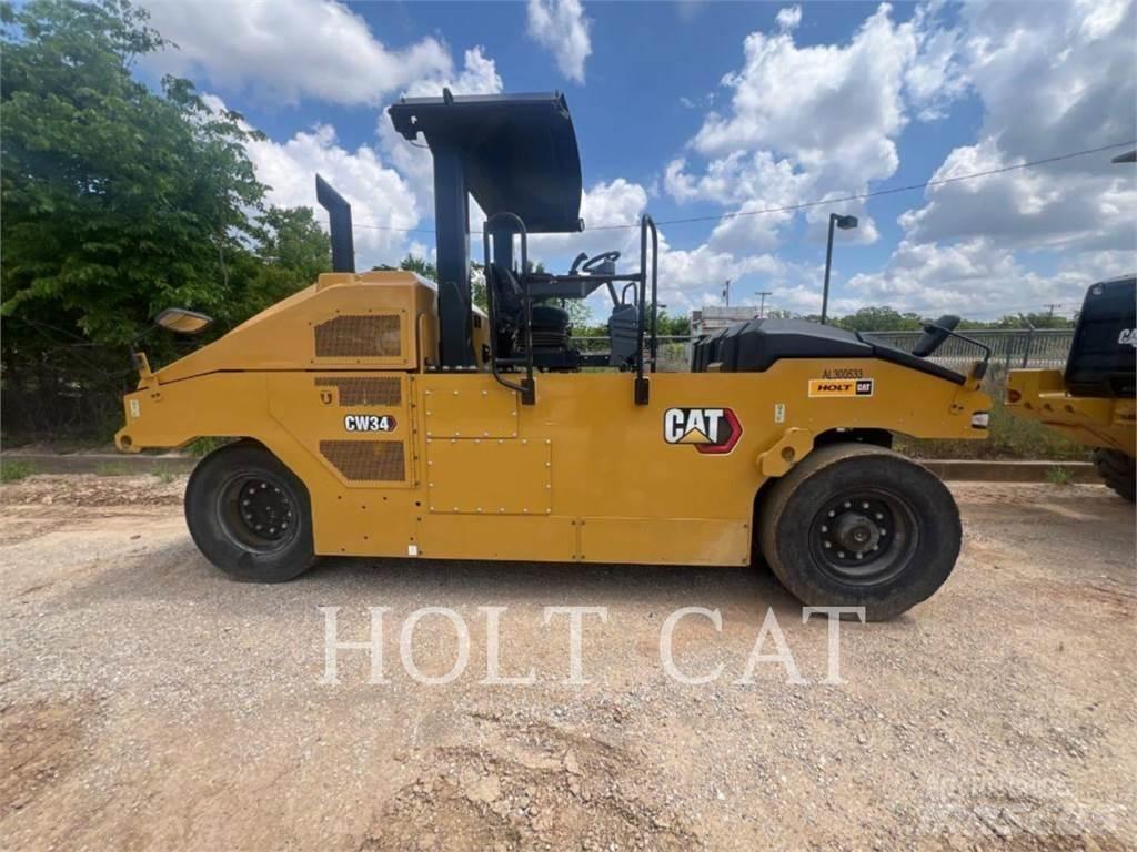 CAT CW34 Compactoare monocilindrice