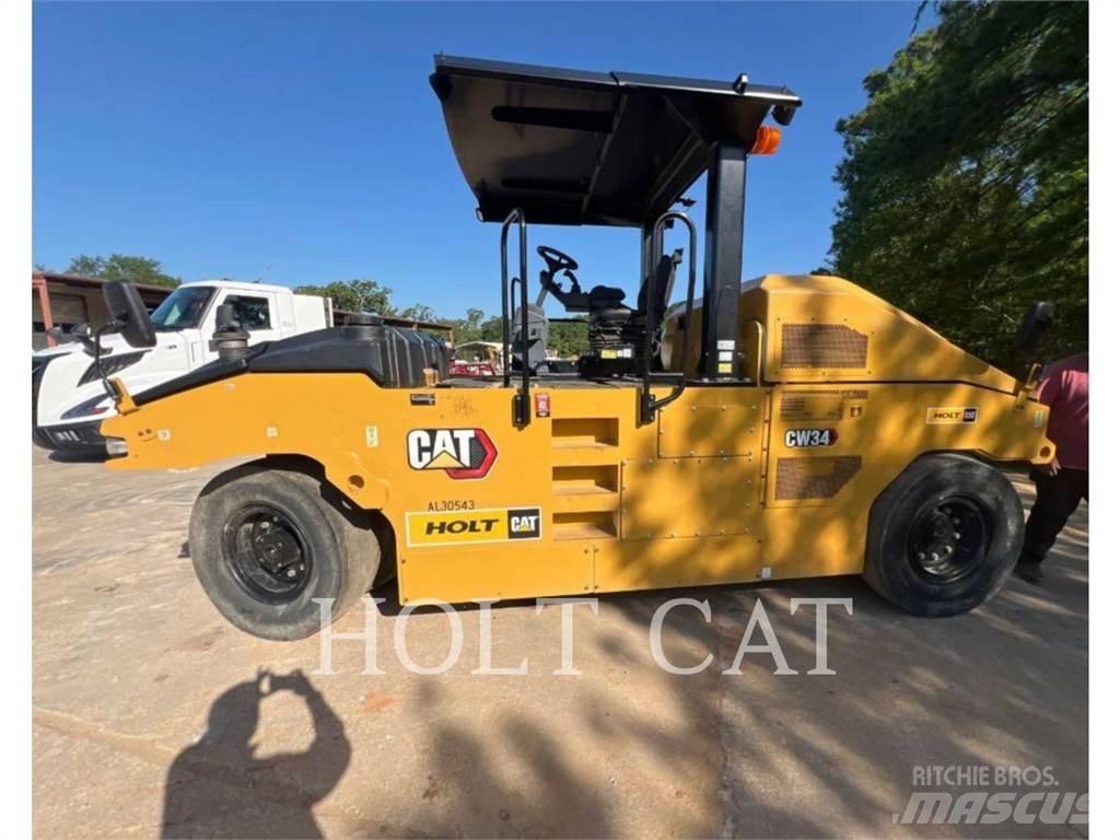 CAT CW34 Compactoare monocilindrice