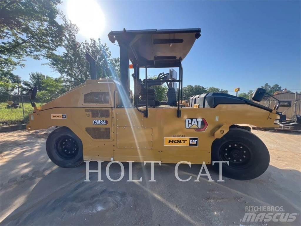 CAT CW34 Compactoare monocilindrice