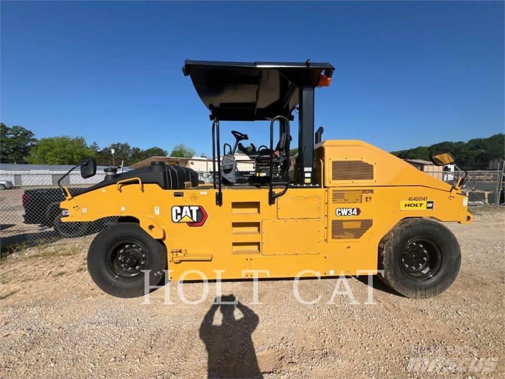 CAT CW34 Compactoare monocilindrice