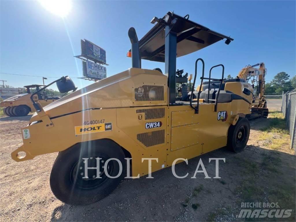 CAT CW34 Compactoare monocilindrice