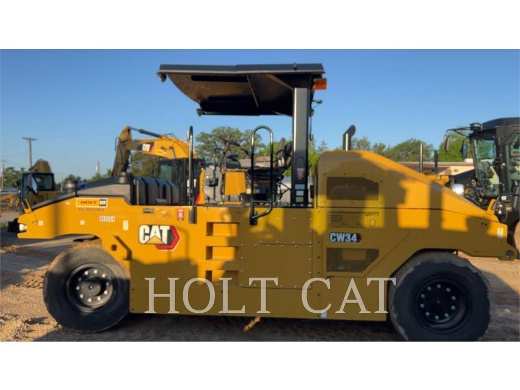 CAT CW34 Compactoare monocilindrice