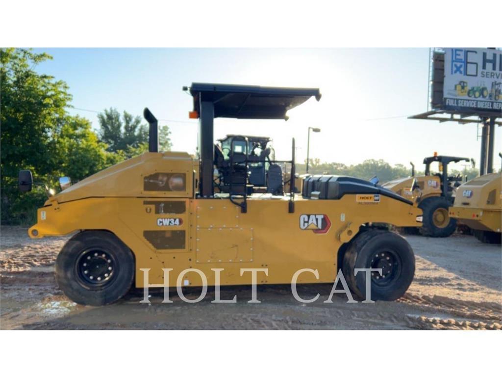 CAT CW34 Compactoare monocilindrice