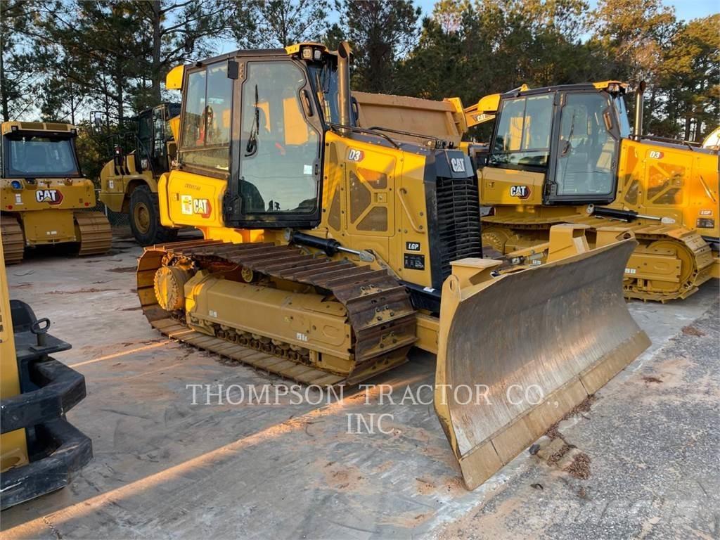 CAT D3 Buldozere pe senile
