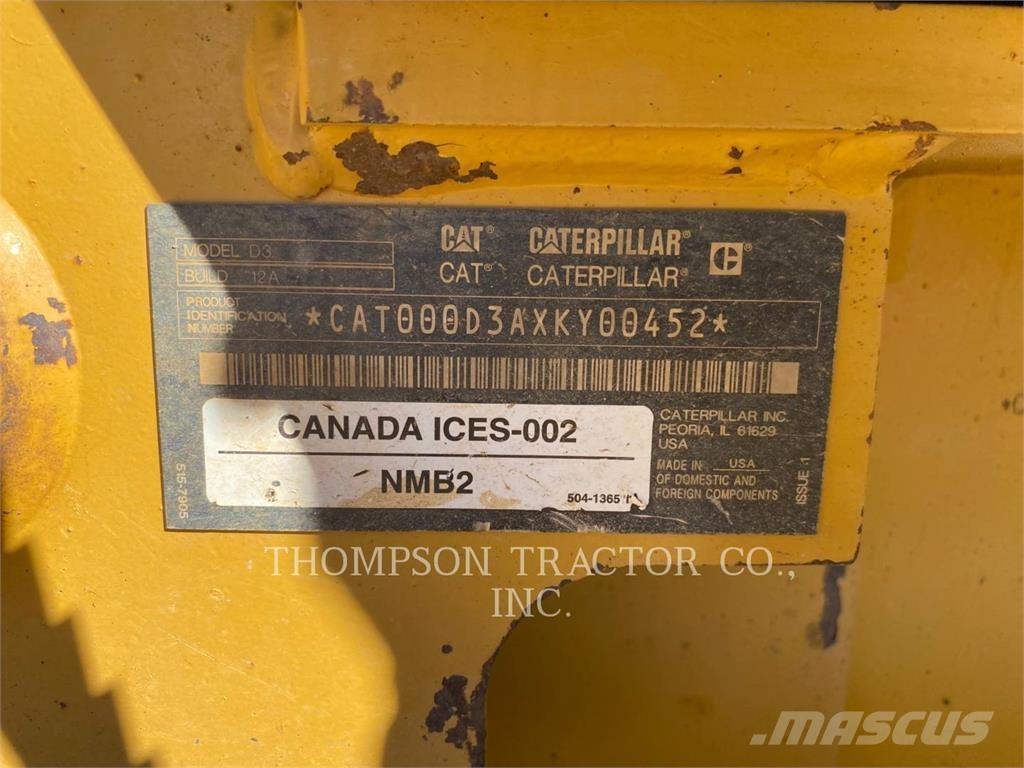 CAT D3LGP Buldozere pe senile