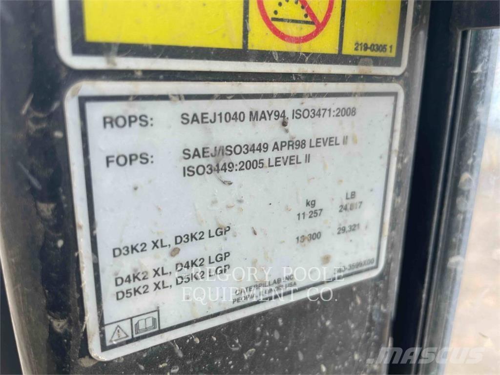 CAT D5K2LGP Buldozere pe senile