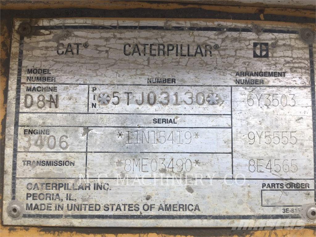 CAT D8N Buldozere pe senile