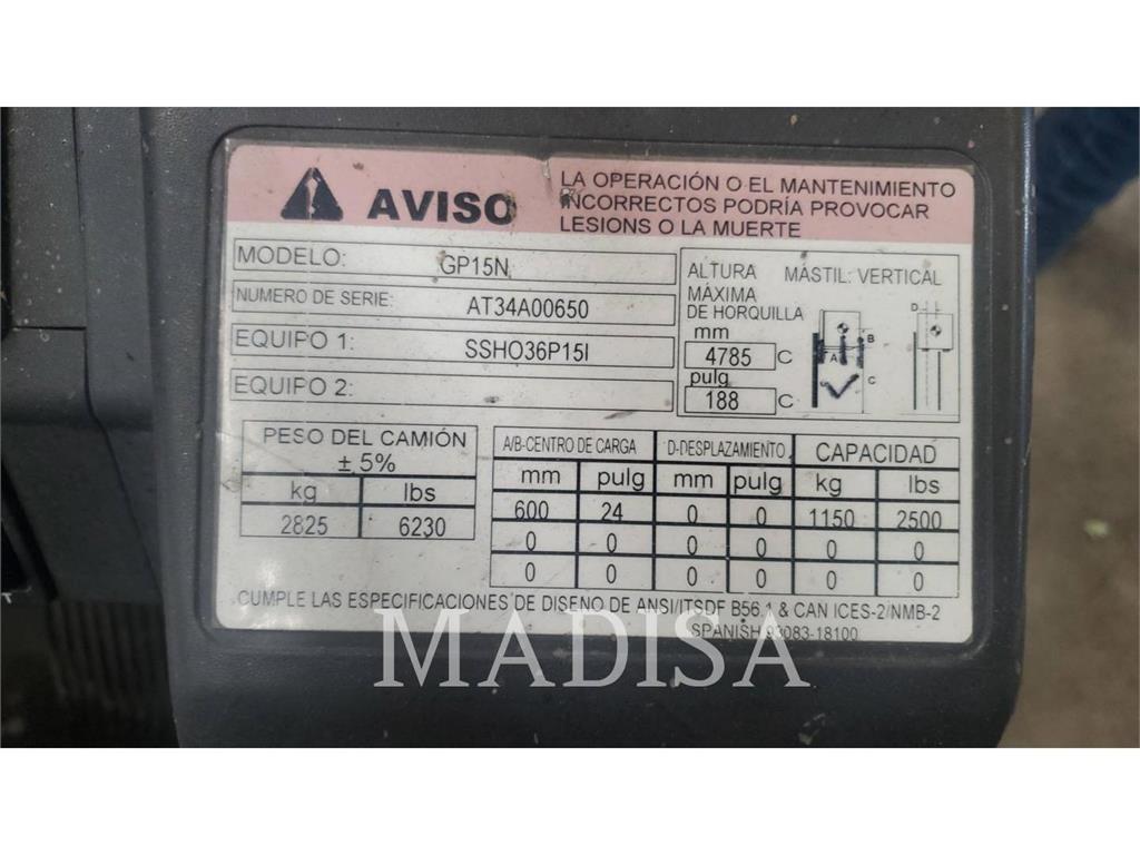 CAT GP15N5-LE Stivuitor GPL