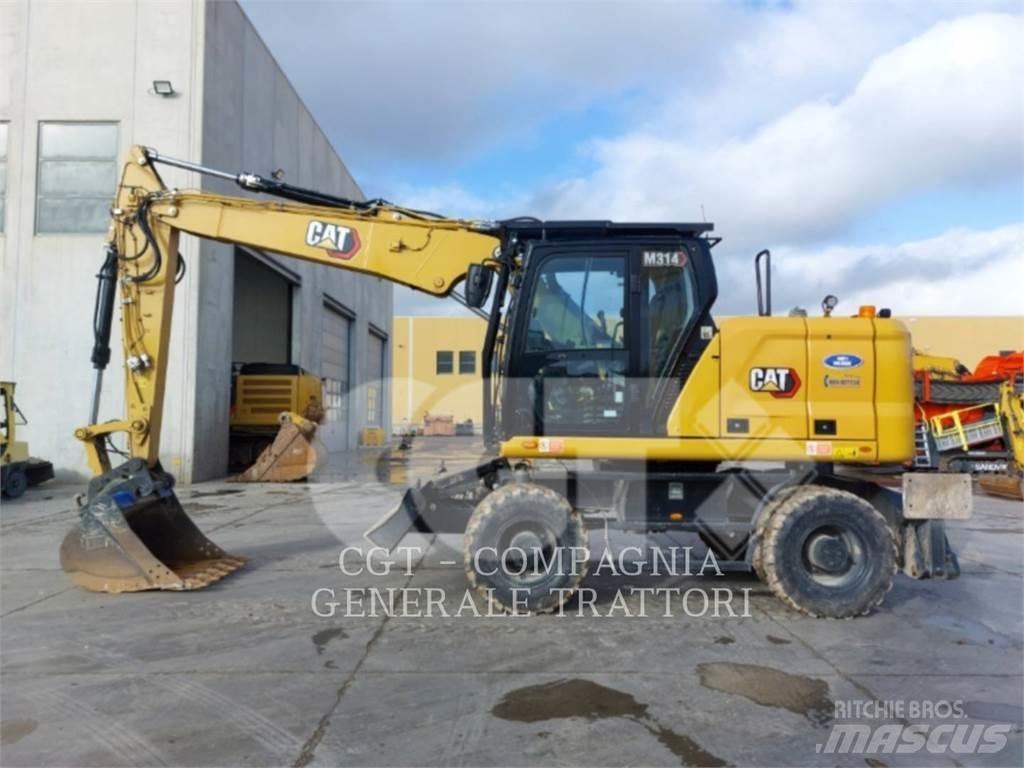 CAT M314 Excavatoare cu roti