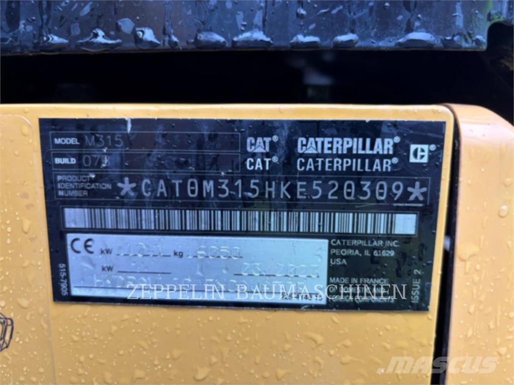 CAT M315-07A Excavatoare cu roti