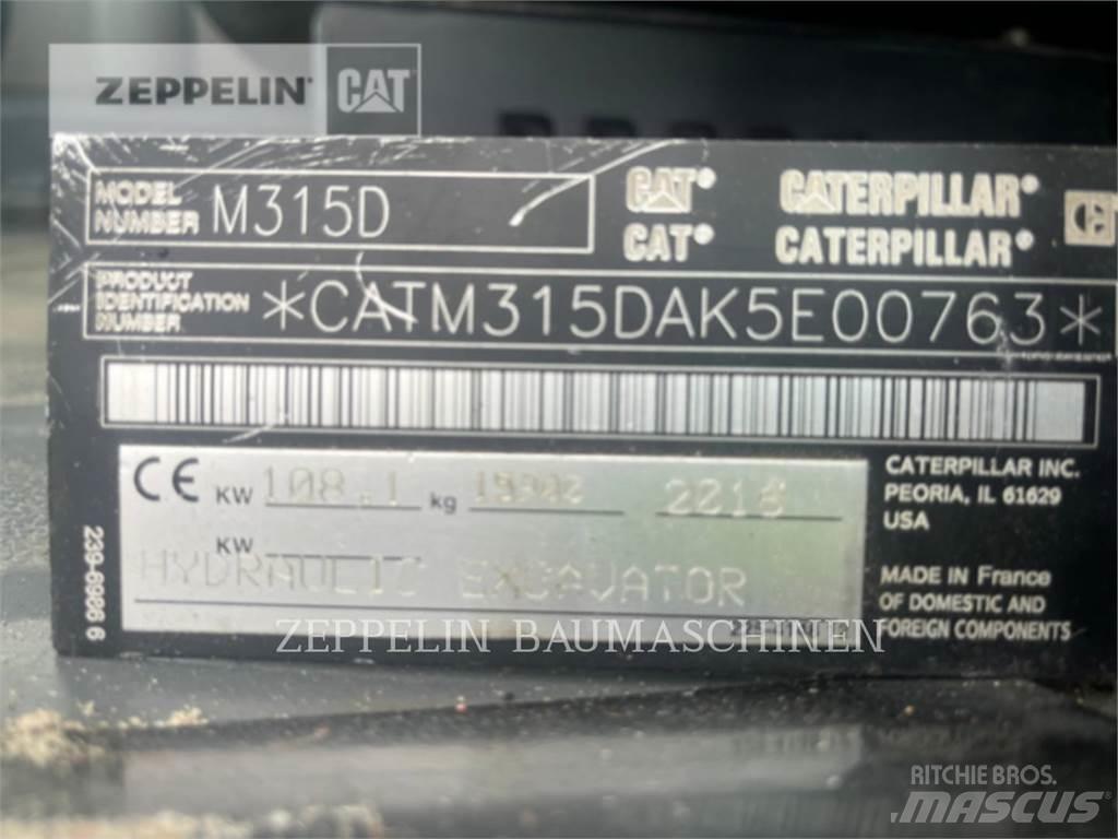 CAT M315D Excavatoare cu roti