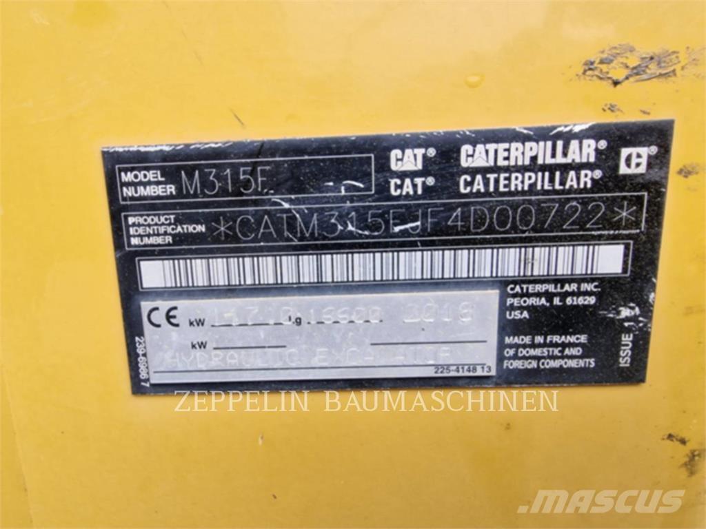 CAT M315F Excavatoare cu roti