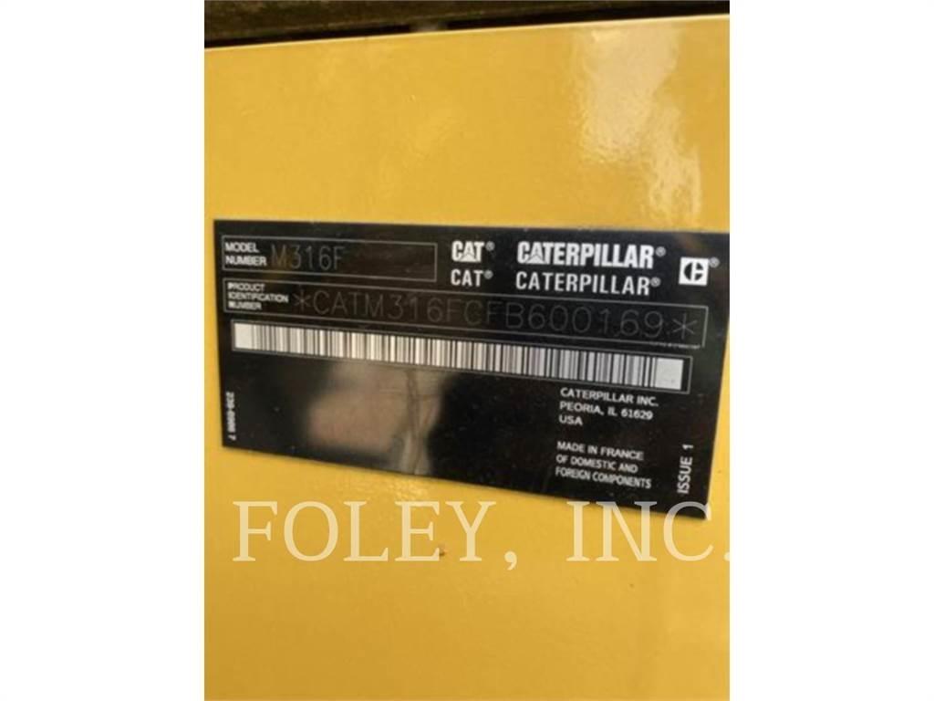 CAT M316F Excavatoare cu roti