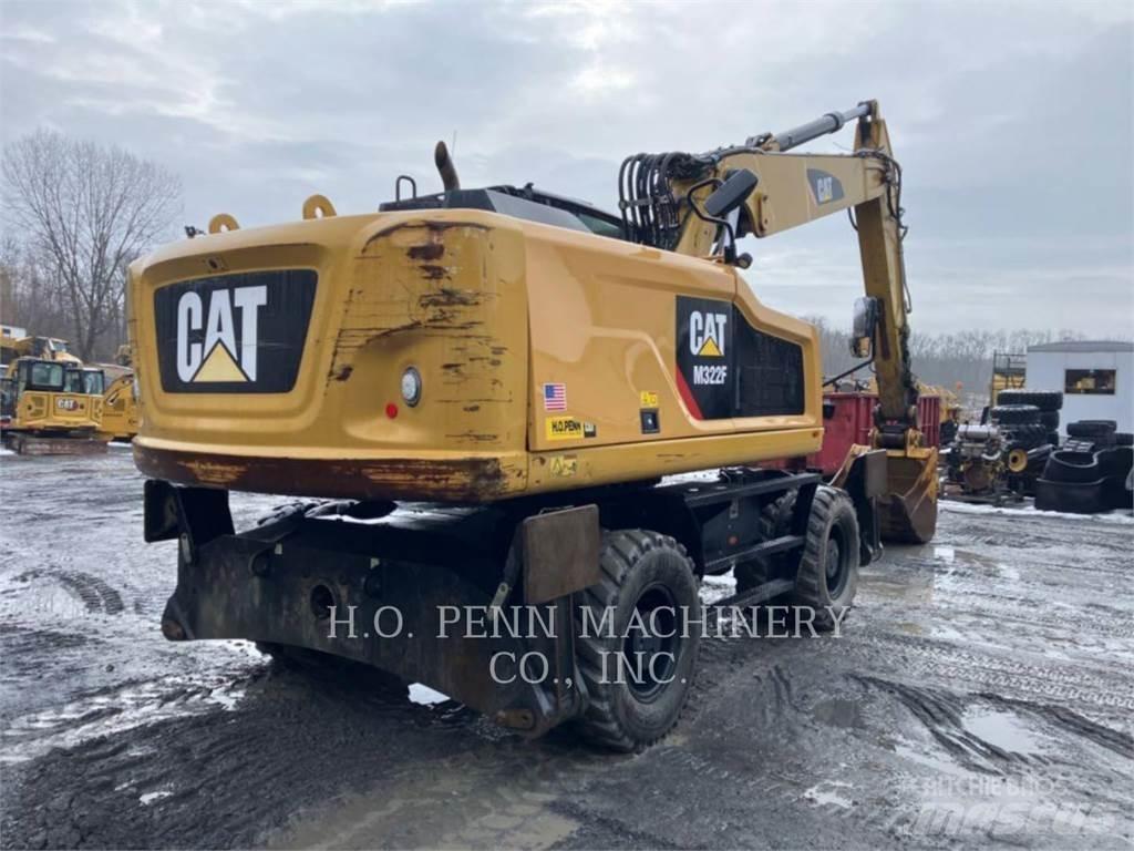 CAT M322F Excavatoare cu roti