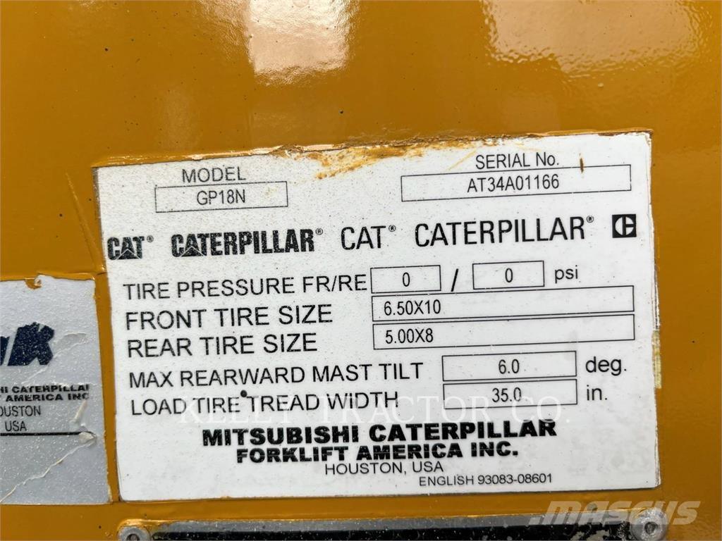 CAT MCFGP18N5 Stivuitor GPL