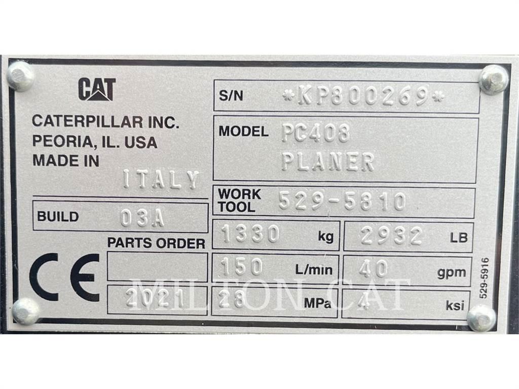 CAT PC408 COLD PLANER Nivelatoare