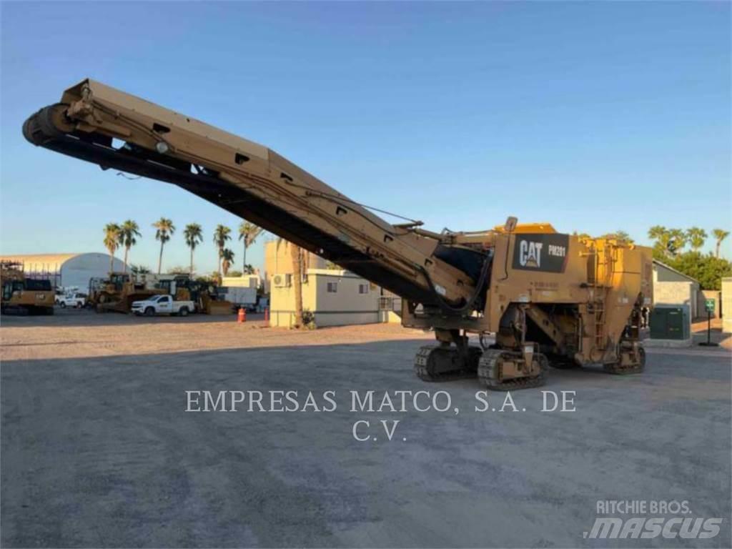 CAT PM-201 Utilaje asfalt cu freze reci
