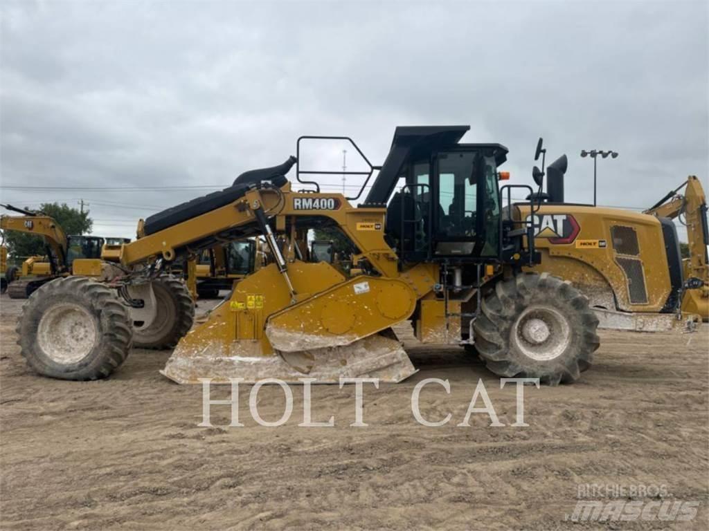 CAT RM400 CAB Reciclatori asfalt