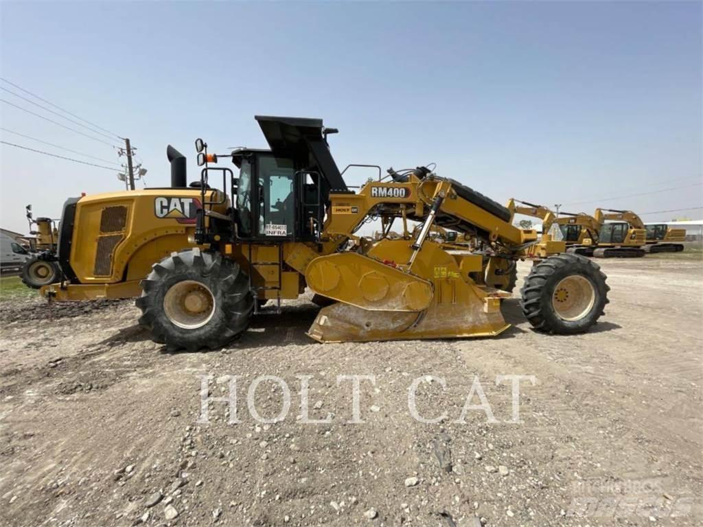 CAT RM400 CAB Reciclatori asfalt