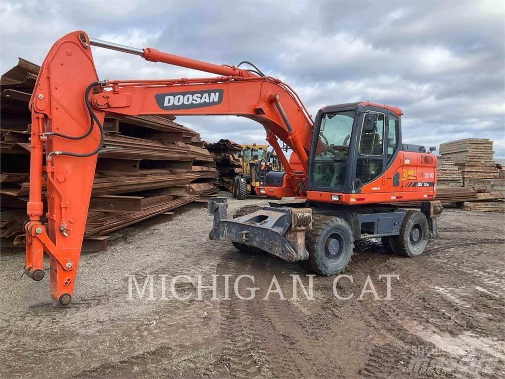 Doosan DX190W Excavatoare cu roti