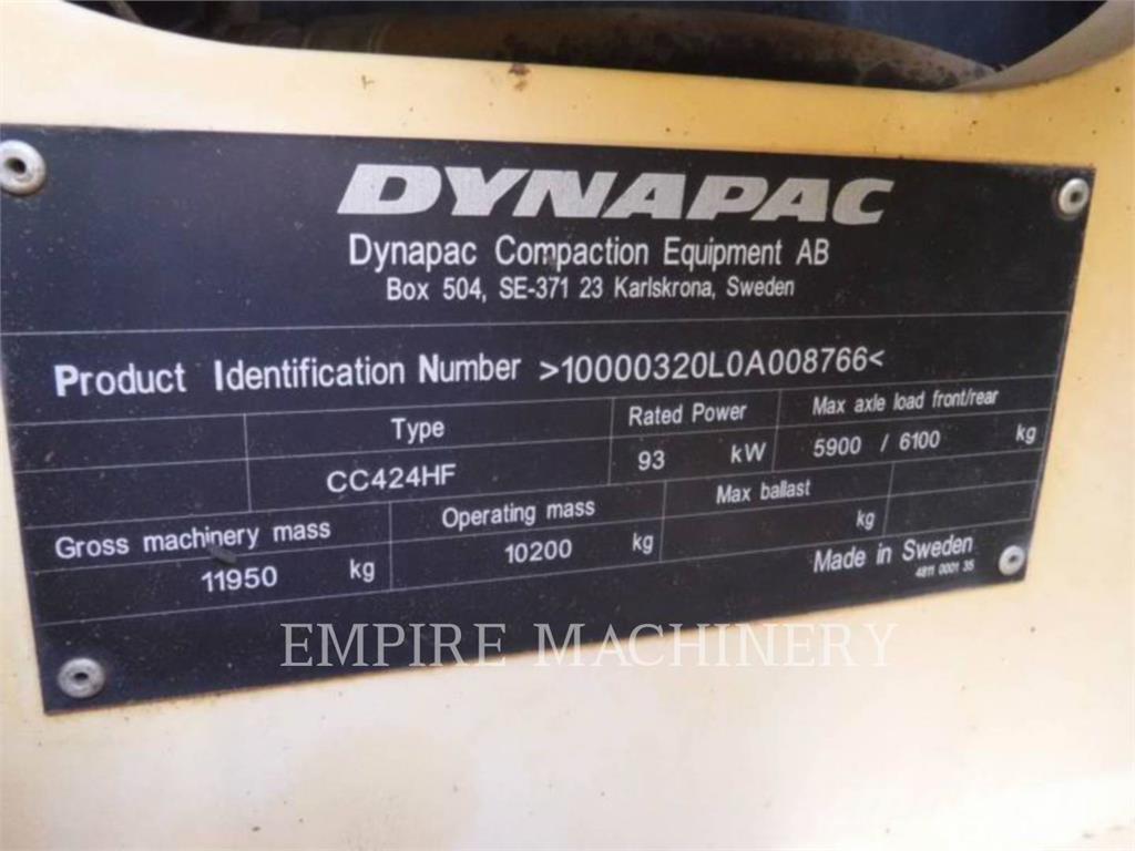 Dynapac CC424HF Cilindri compactori dubli