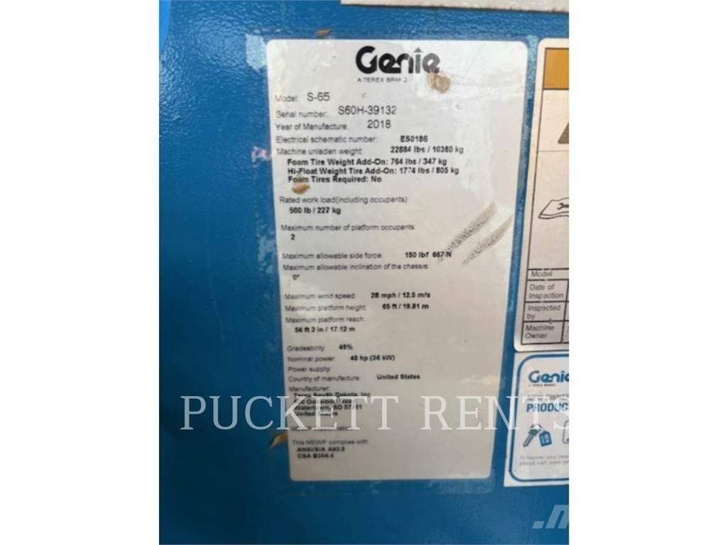 Genie S-65 Nacele cu brat articulat