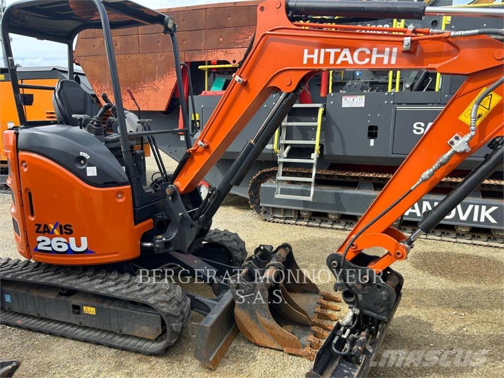 Hitachi ZX26U-6 Excavatoare pe șenile
