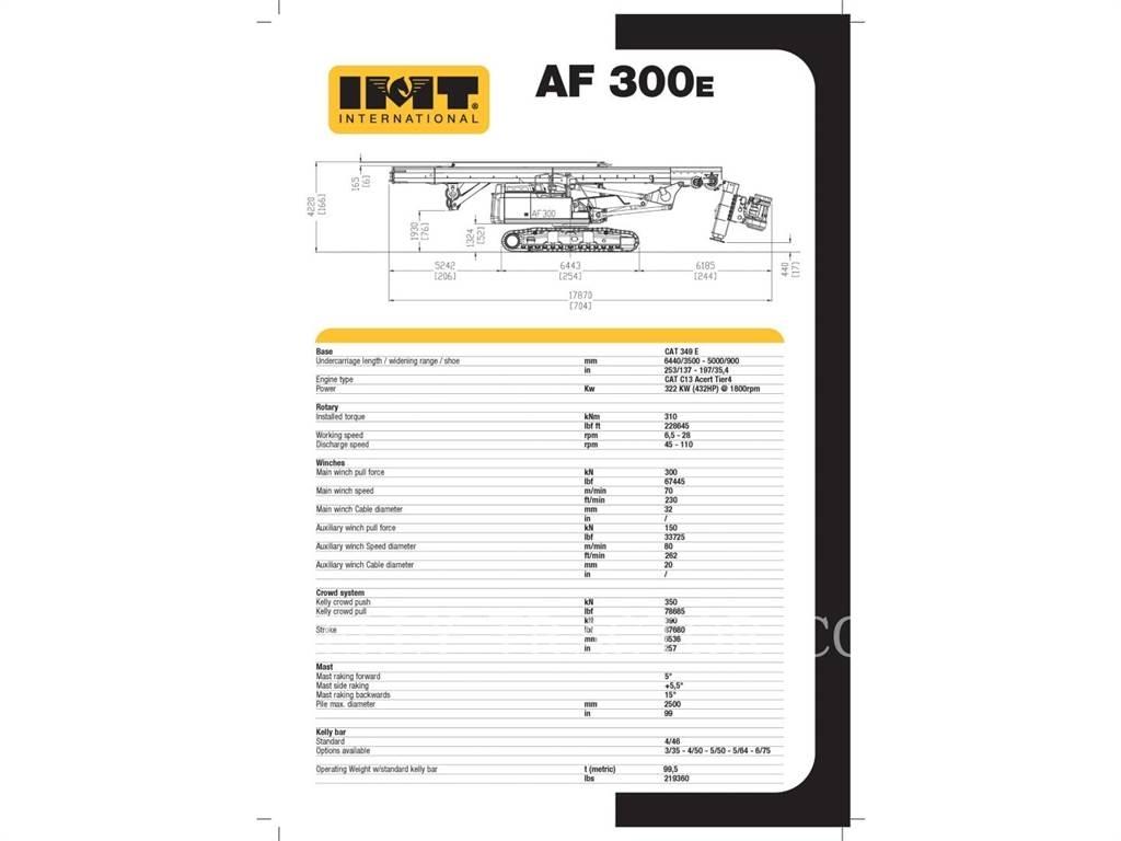 IMT AF300E Echipamente de forare la suprafata