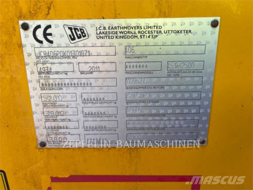 JCB 406 Incarcator pe pneuri