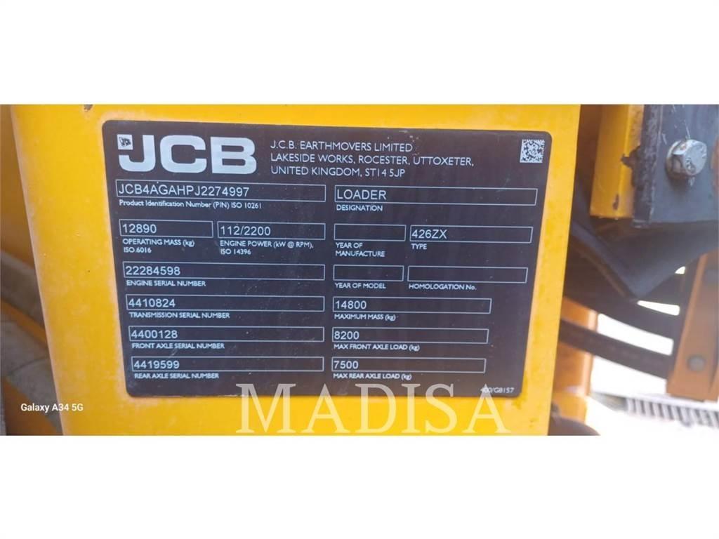 JCB 426B ZX Incarcator pe pneuri