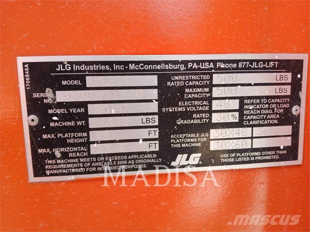 JLG E450AJ Nacele cu brat articulat