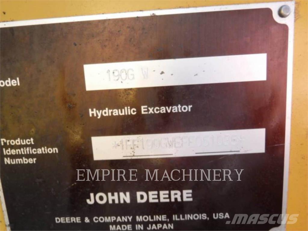 John Deere 190G Excavatoare pe șenile
