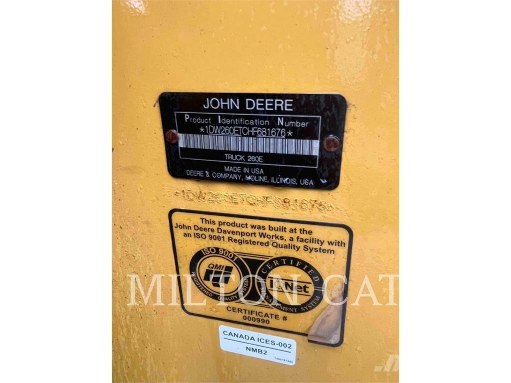 John Deere 260E Transportoare articulate