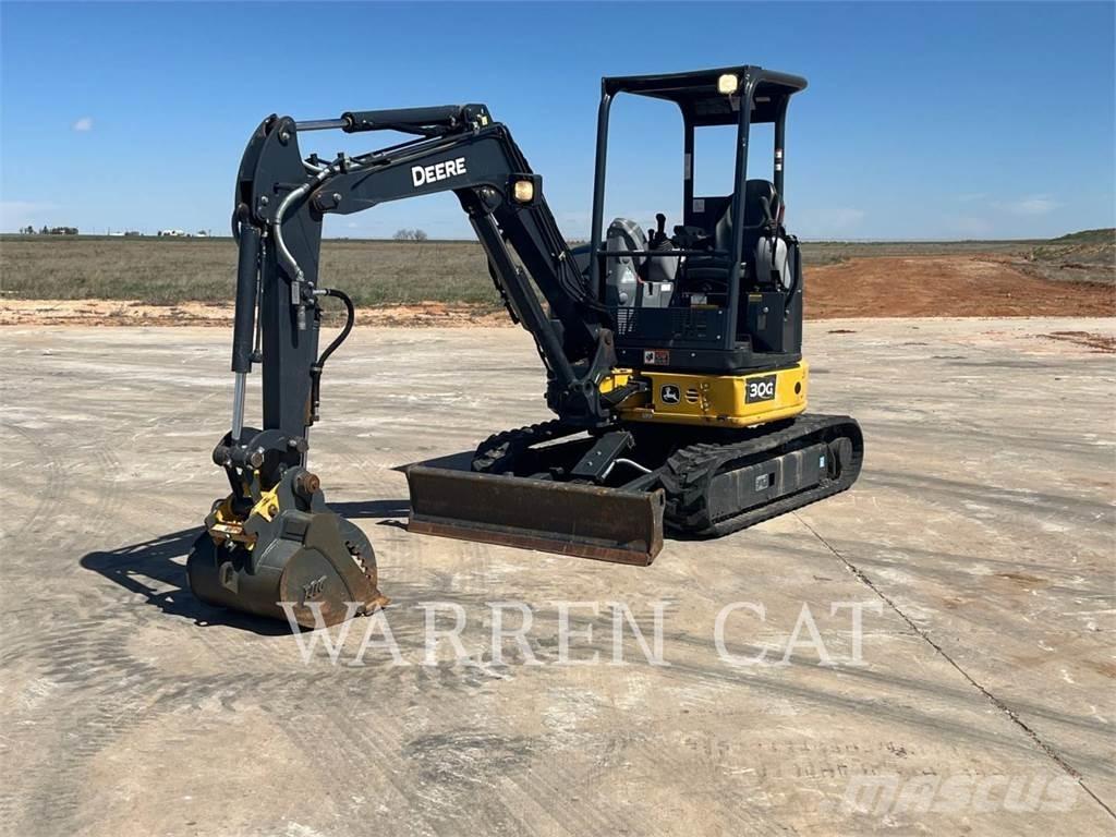 John Deere 30G Excavatoare pe șenile
