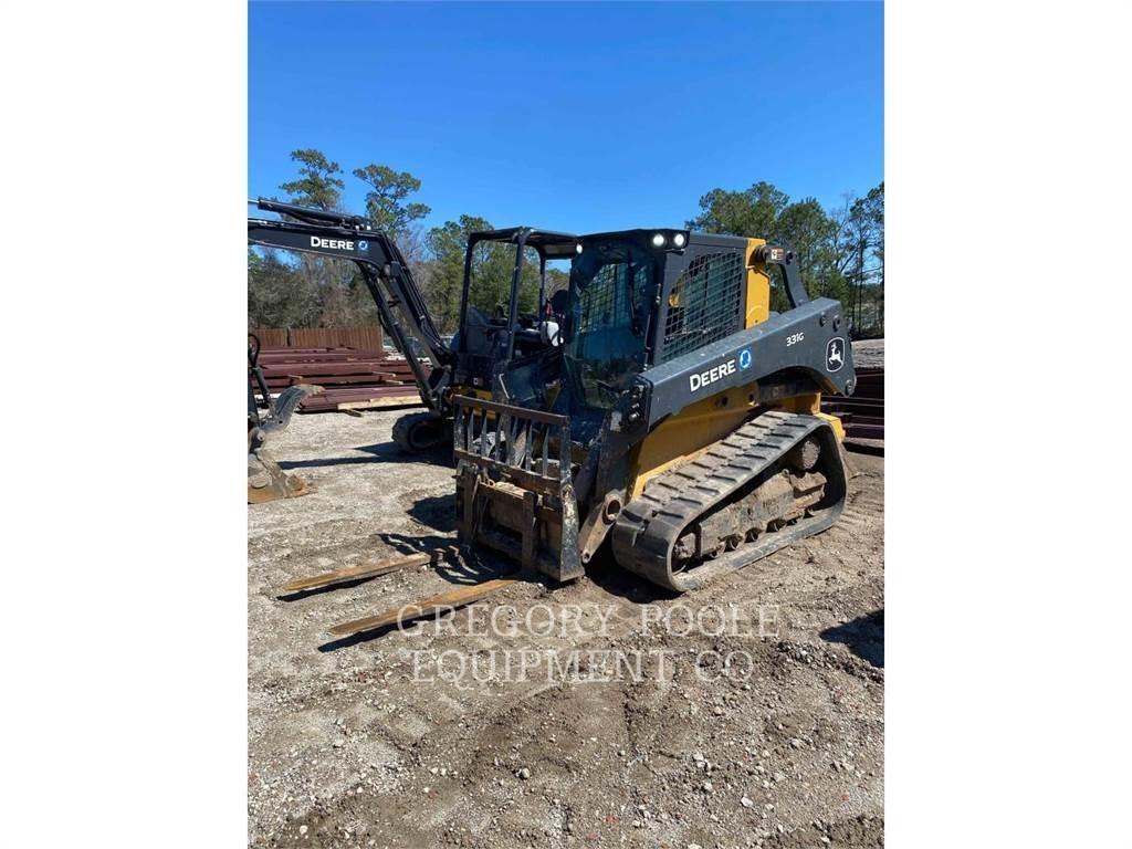 John Deere 333G Încarcatoare cu excavator