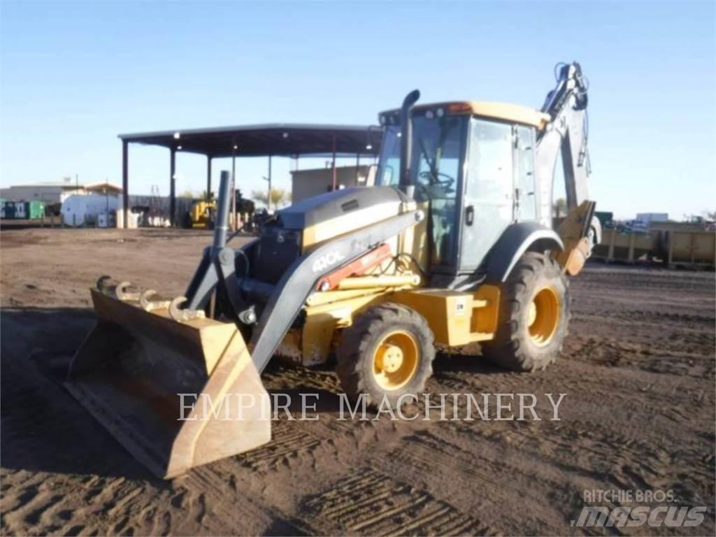 John Deere 410L Buldoexcavatoare