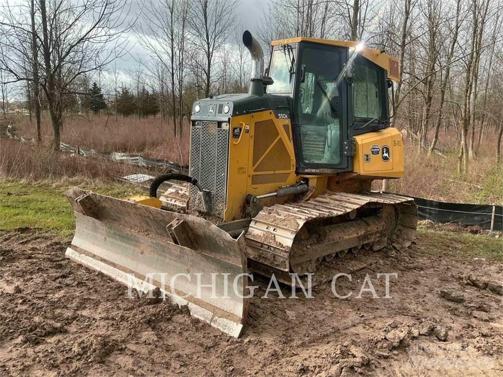 John Deere 550K LGP Buldozere pe senile