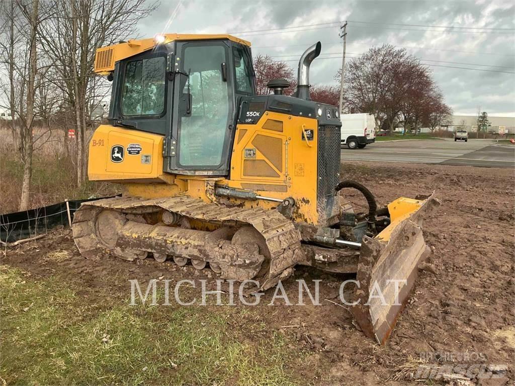 John Deere 550K LGP Buldozere pe senile