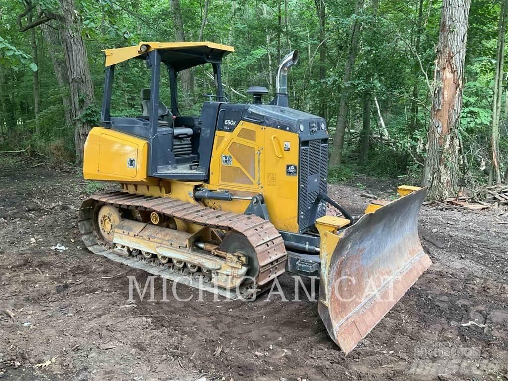 John Deere 650K Buldozere pe senile