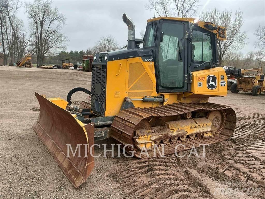 John Deere 650K LGP Buldozere pe senile