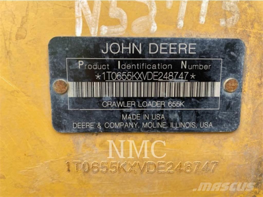 John Deere 655 Încarcatoare cu excavator