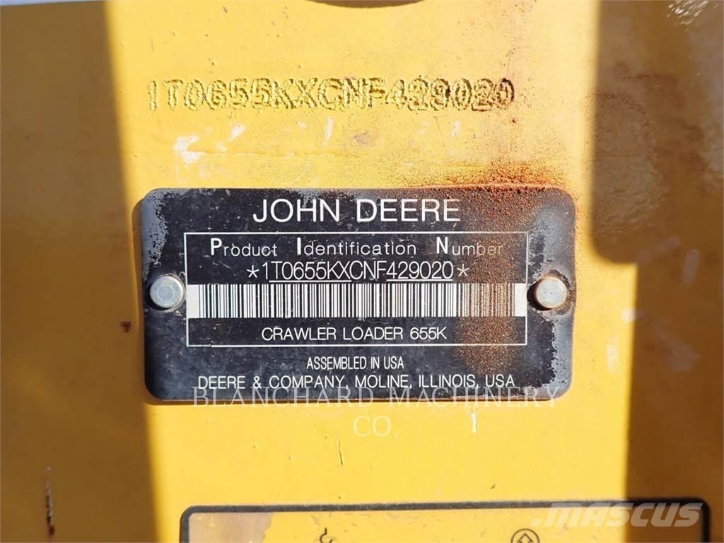 John Deere 655K Încarcatoare cu excavator