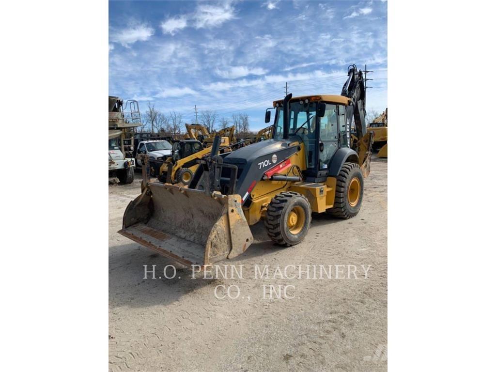 John Deere 710 Buldoexcavatoare
